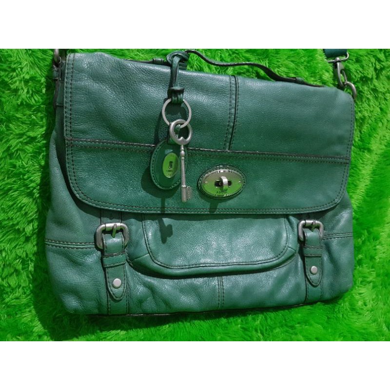 (sold) Tas Fossil preloved / Tas Maddox Messenger