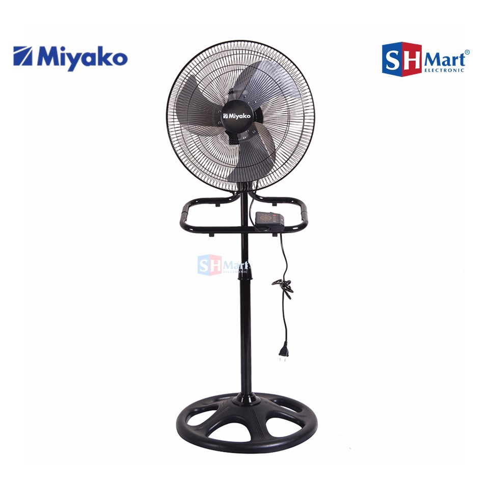 MIYAKO KIPAS ANGIN STAND FAN KST 18RC / KST18RC / KST-18 BESI WITH REMOTE CONTROL 18 INCH (MEDAN)