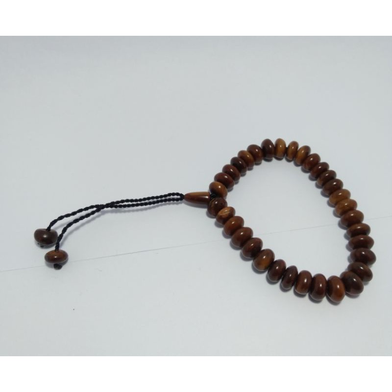 Gelang tasbih kayu kokka 33btr