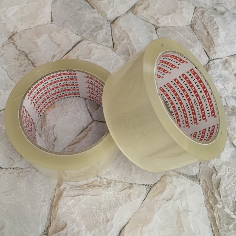 

Lakban Bening Seikimori 2 inch x 100 Yard