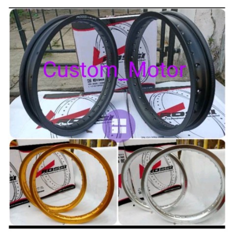 Velg rossi pelek rosi velek rossi wm ring 17 tersedia ukuran 120, 140, 160, 185, 215, 250