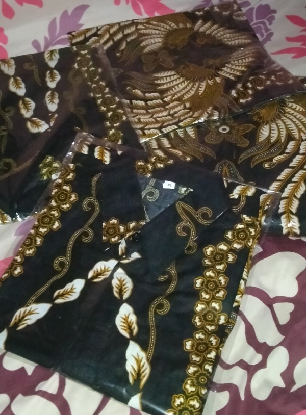 Batik Couple Keluarga Sania Ruffle Ori Ndoro Jowi Dnt