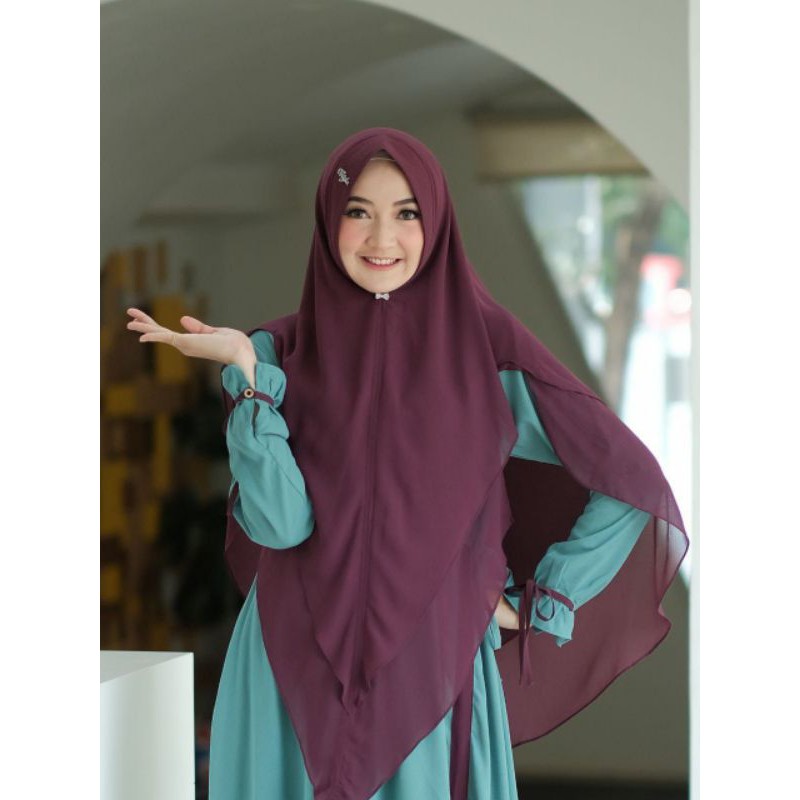 Ayla Syari by Elhijab / gamis murah branded / branded