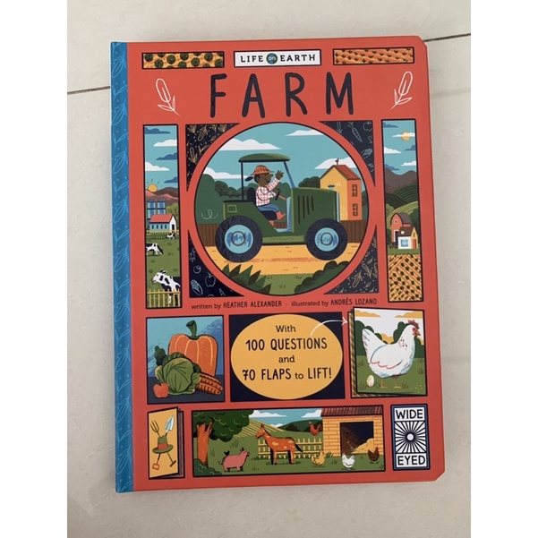 life on earth Farm book