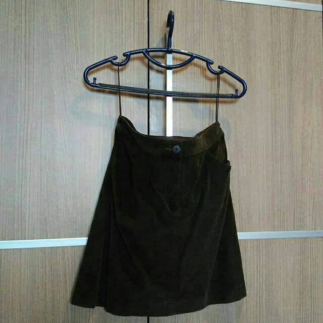 Rok Kantor Beludru Tipis