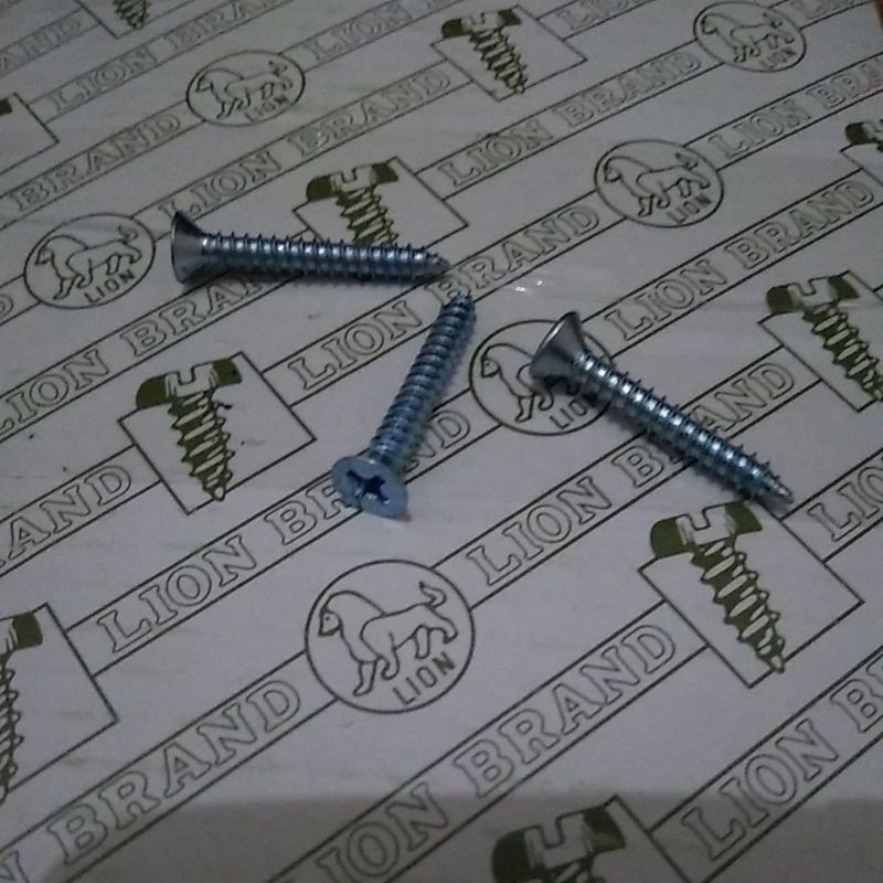 Skrup / Baut / Tapping Screws 6 x 1 &amp; 6 x 1 1/2