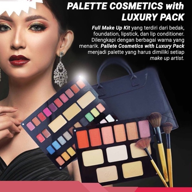 inez palette cosmetics with luxury pack