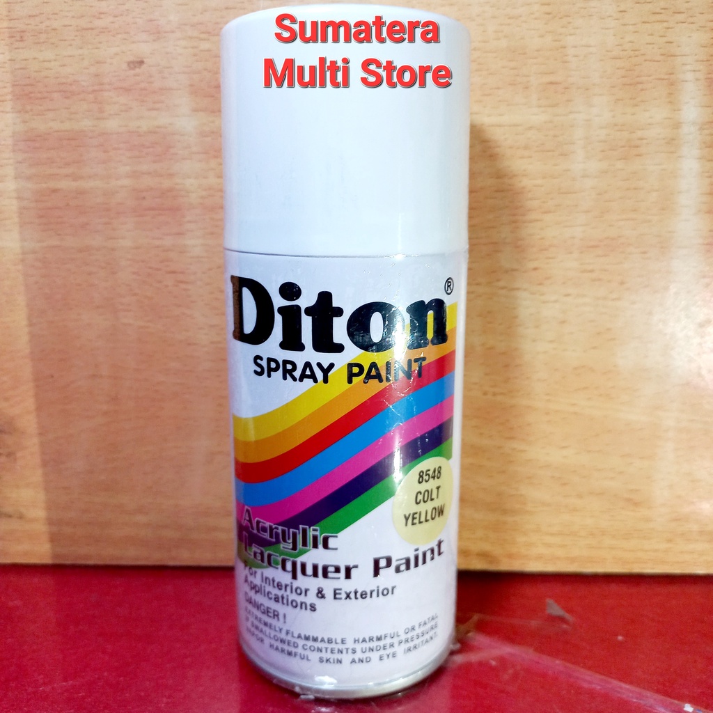 

Diton Standart Colt Yellow 8548 - Kuning Colt Diesel - Cat Semprot 300 ml / Pilox Pilok