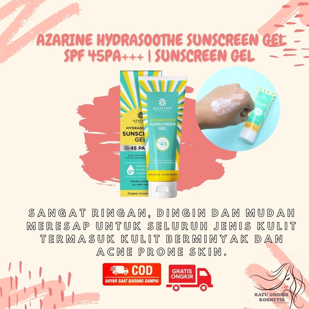 SUNSCREEN WAJAH sunblock SUNSCREEN MUKA sunblok wajah AZARIN A329