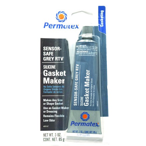 Silicone Gasket Maker Permatex Sensor-Safe Grey RTV