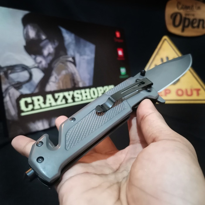 Pisau Lipat Survival Browning Da312 / Survival Kit / Pisau Lipat