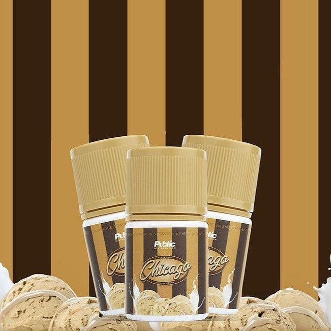 CHICAGO V2 RUM ICE CREAM 60ML AUTHENTIC