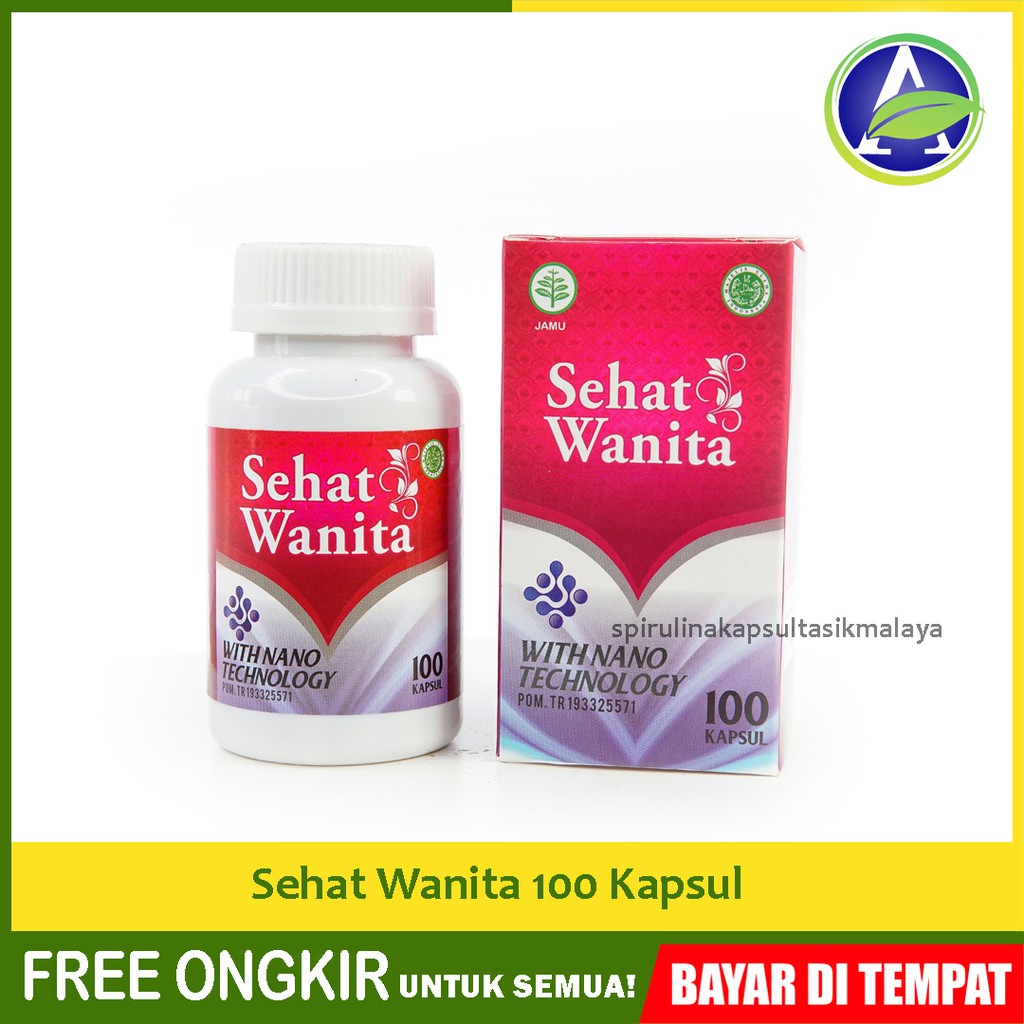 Sehat Wanita 100 Kapsul Original di Tasikmalaya - BERGARANSI Halal & Legal BPOM - Bisa COD