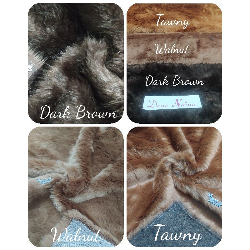 Russian Fur Kain Karpet Bulu