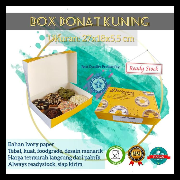 

BOX DUS DONAT UKURAN SETENGAH LUSIN - COKELAT TERLARIS