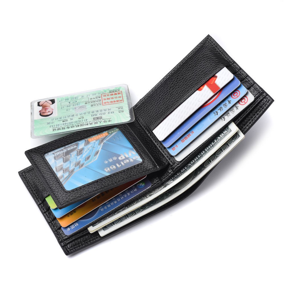 DOMPET UANG PRIA BAHAN SEMI KULIT KUALITAS PREMIUM WALLET PURSE TEBAL