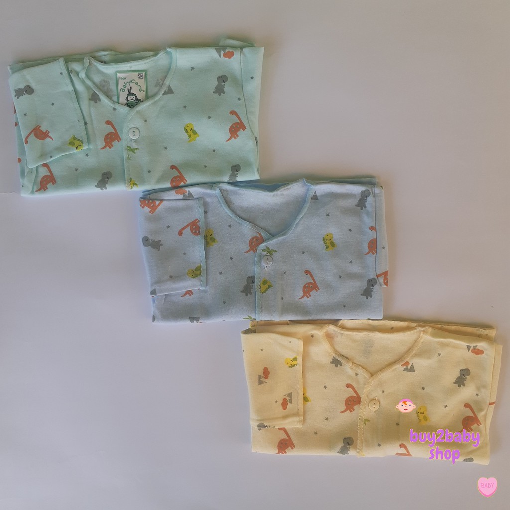 Baju bayi lengan pendek babycare bayi usia 0-4 bulan isi 1 PCS