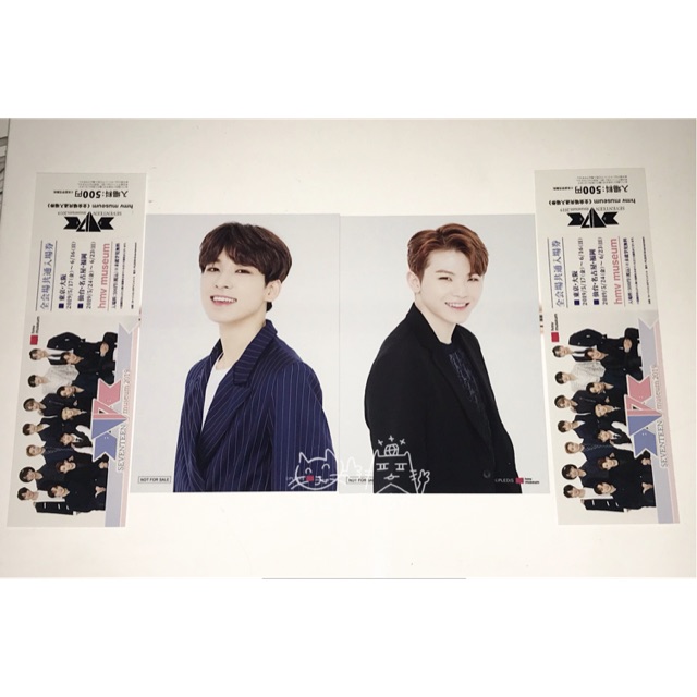 SEVENTEEN SEVENTEEN MUSEUM 2019 RESERVATION BROMIDE WONWOO WOOZI