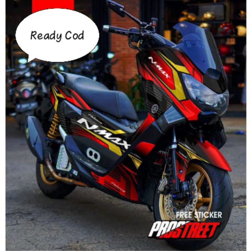 decal nmax old full body sticker variasi motor nmax lama