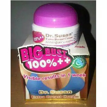 Dr Susan ~ CREAM PEMBESAR DAN PENGENCANG PAYUDARA SECARA ALAMI Asli ORIGINAL