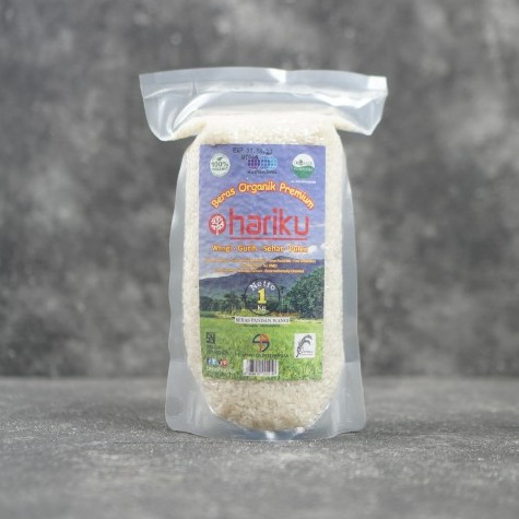 

Hariku Beras Pandan Wangi Organik 1kg