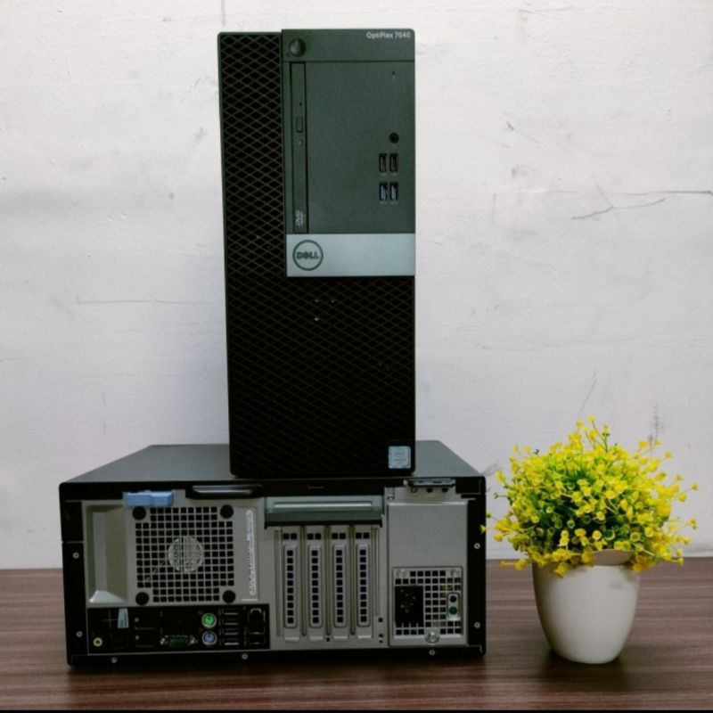 PC Dell Optiplex 7040 Core i5 6500 Ram 8GB HDD 1TB SSD 120GB, Mulus