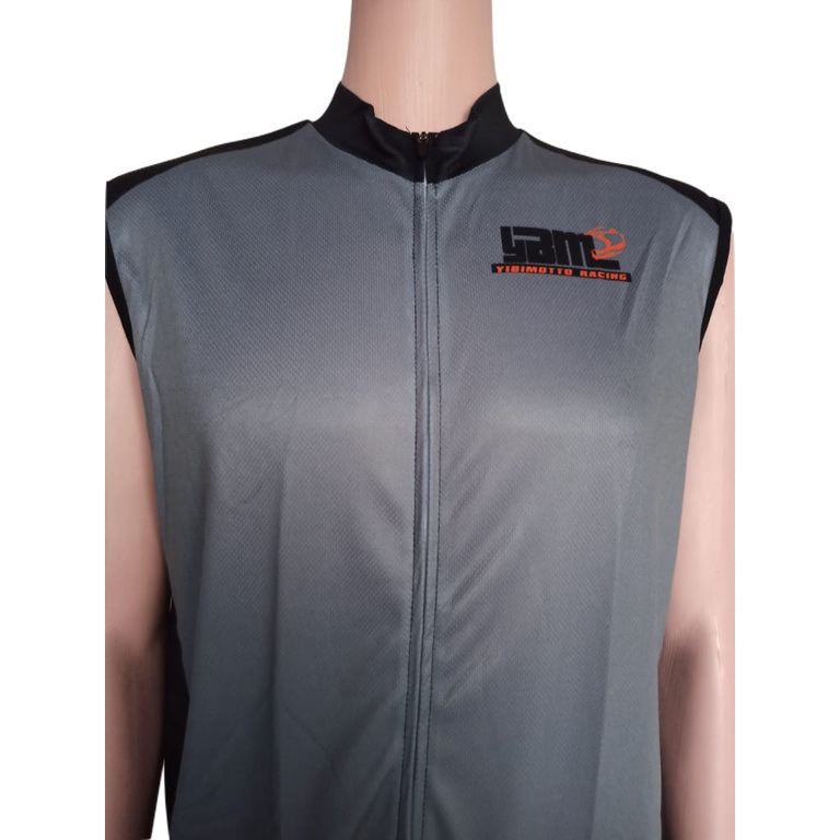 Rompi Sepeda jersey buntung vest windbreaker angin windstopper - NEW GREY