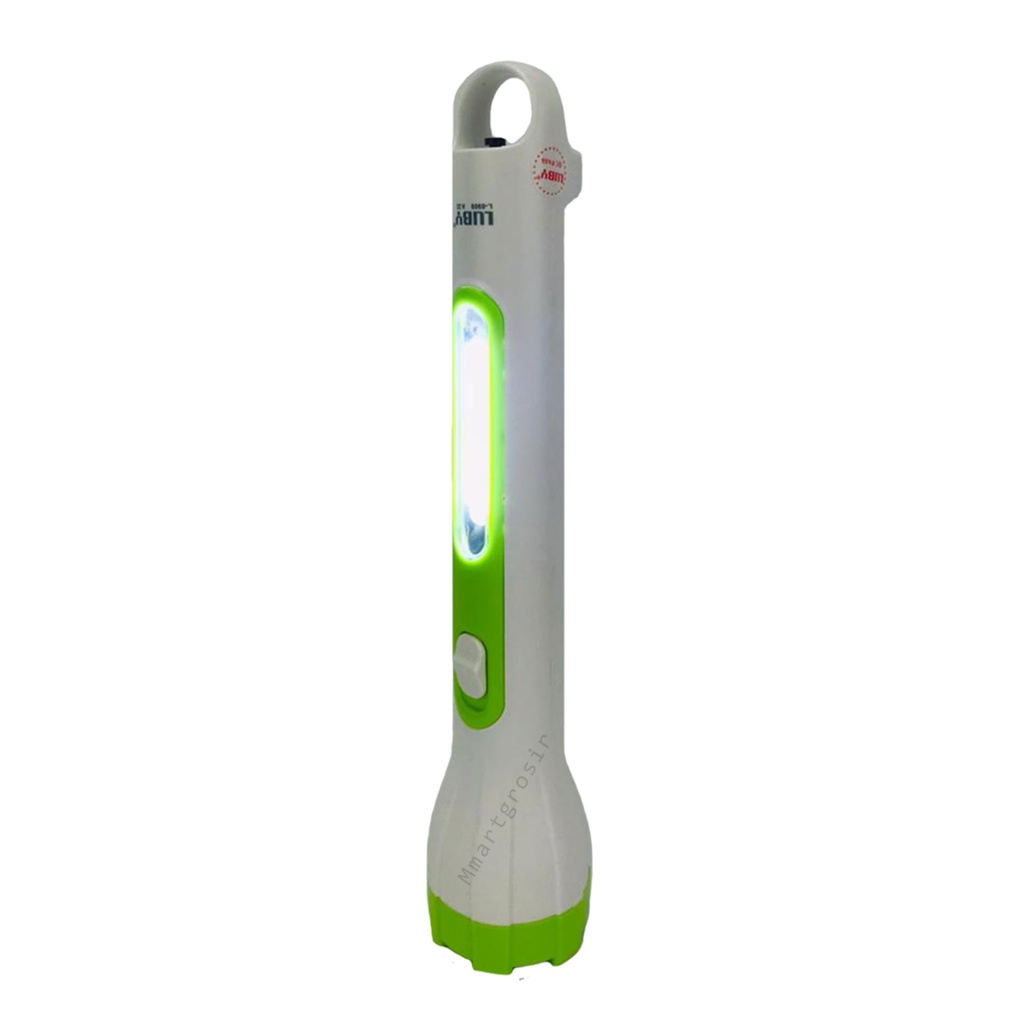 Senter LUBY / Senter Multifungsi / Senter Led Rechargeabletorch / L-8909 / A22