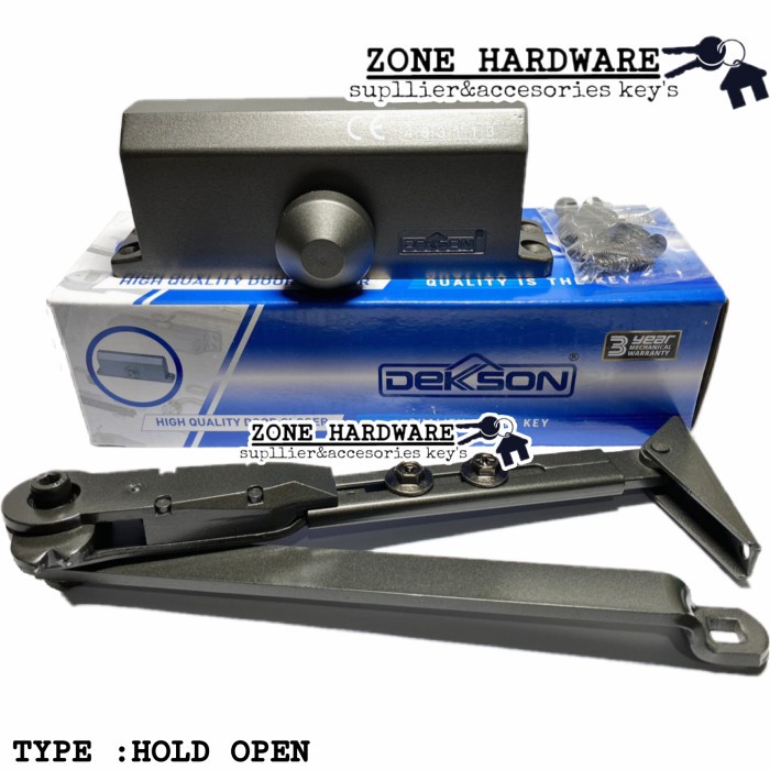 Door Closer Dekson/Engsel Pintu Hidrolik/Penutup Pintu Otomatis Brown