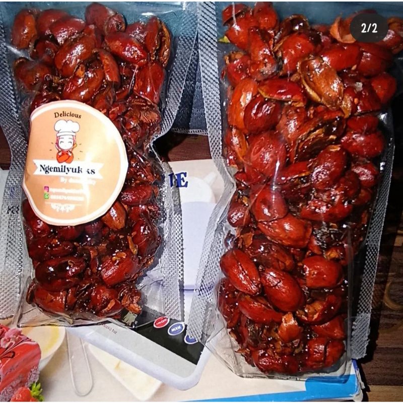 

Kulit Mlinjo Melinjo Pedas Manis 100gr