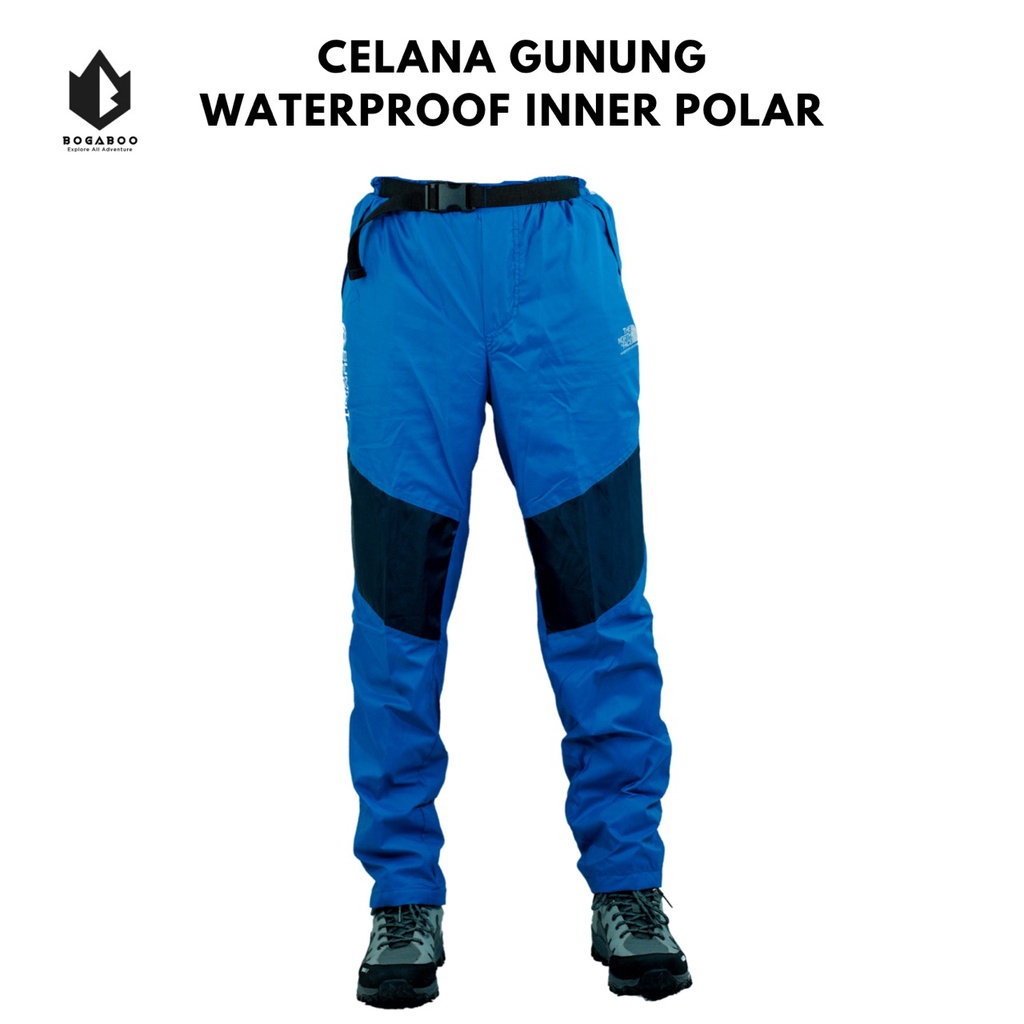 Celana Waterproff - Celana Panjang Inner Polar - celana gunung - celana hiking - celana outdoor