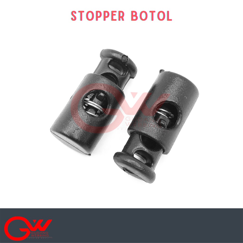 stopper tali 1 lubang / STOPPER BOTOL 1 LUBANG