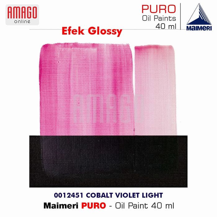 MAIMERI PURO - OIL PAINT - COBALT VIOLET LIGHT - 40ML - M0012451