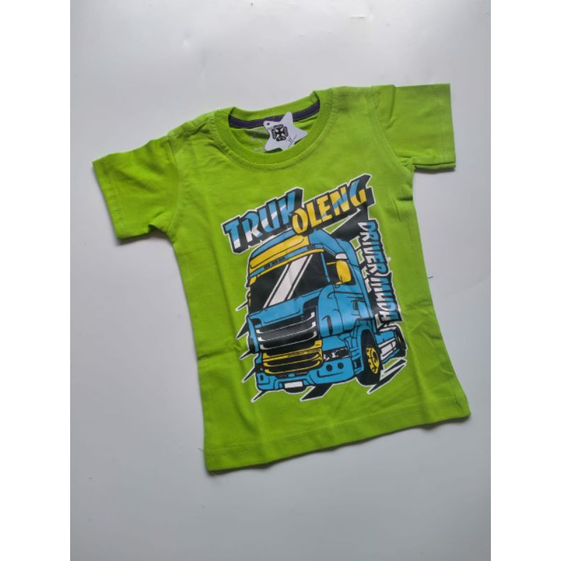 (COD) KAOS TRUCK OLENG (USIA 2-8 TH)