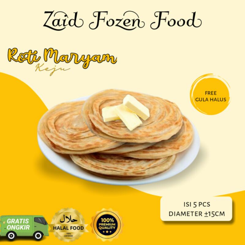 

✅ (COD) ROTI CANAI MARYAM CANE PARATA RASA keju CEMILAN RUMAHAN FROZEN FOOD MURAH