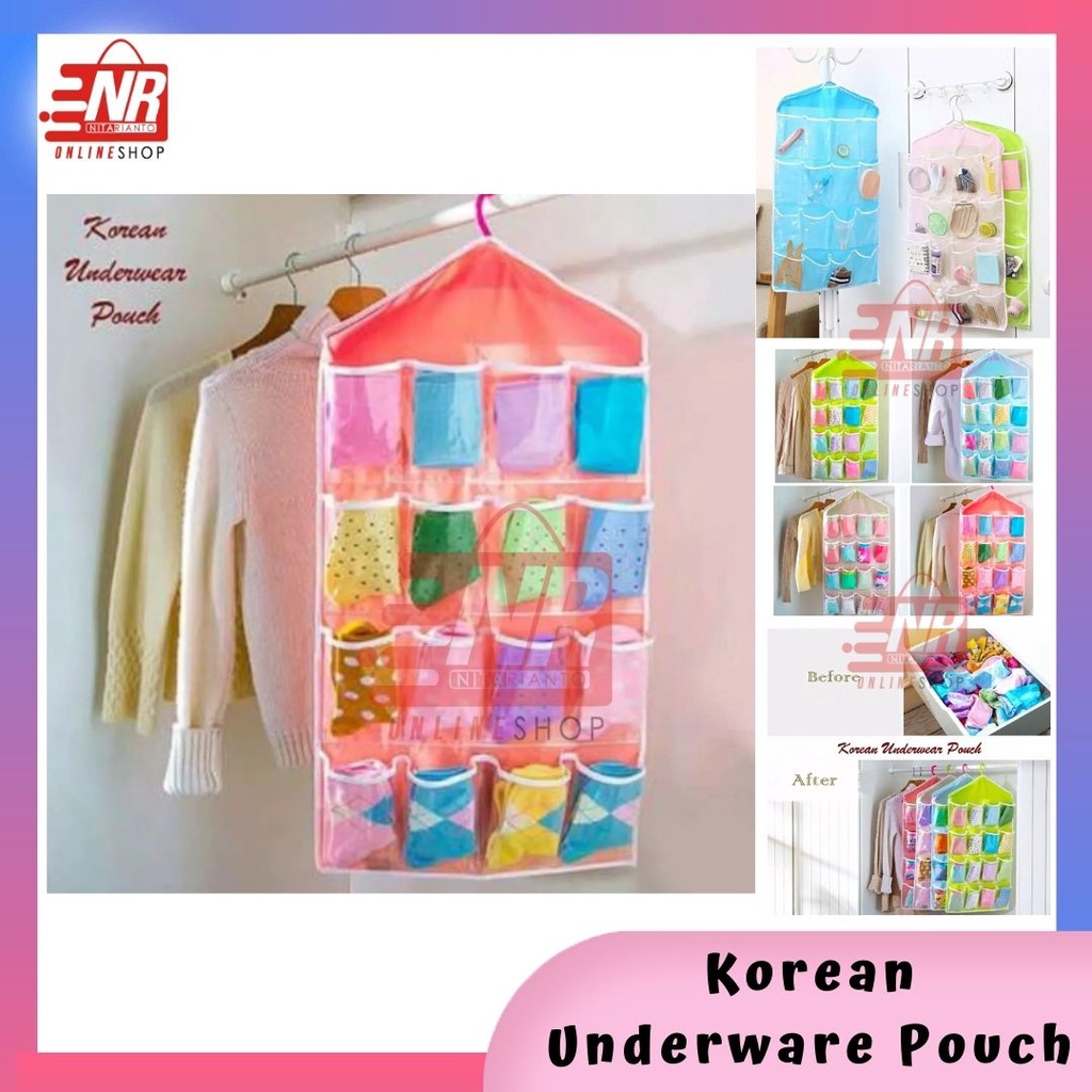 Korean underwear pouch / Tempat celana dalam