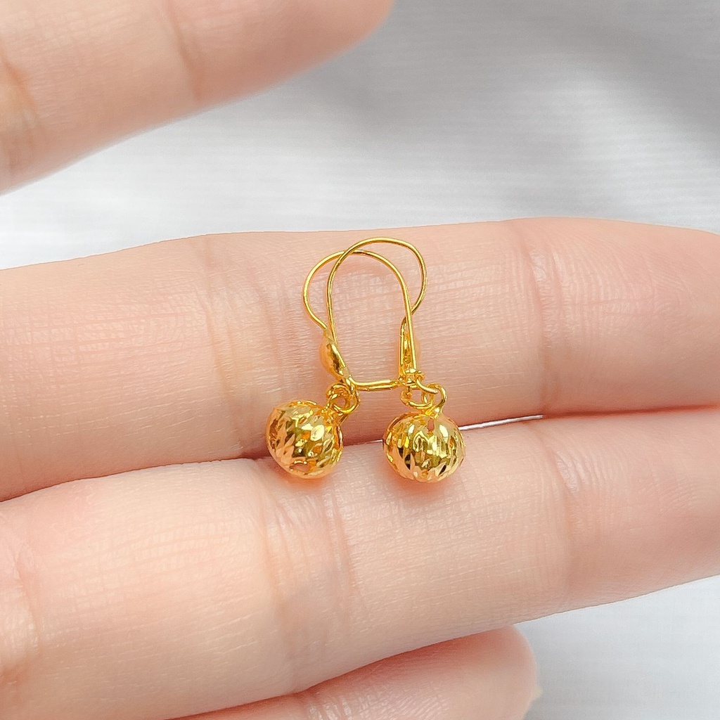 Anting anak dan dewasa emas asli model timun dewasa anak kadar 700 70% 16k 22