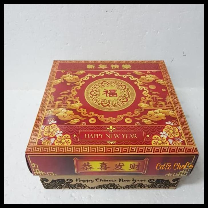 

Terbaru Dus Kotak Kue Bon Apetit Imlek 20X20X10Cm