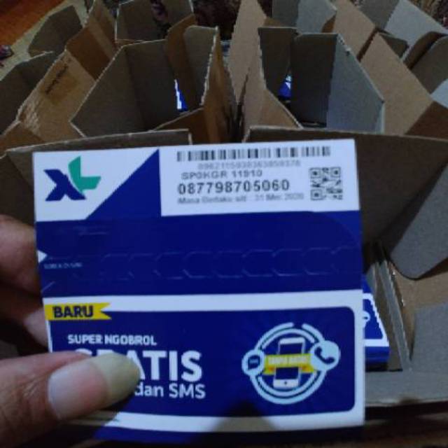 Grosir Perdana XL 0K /Box 2020 Nasional Segel Murah