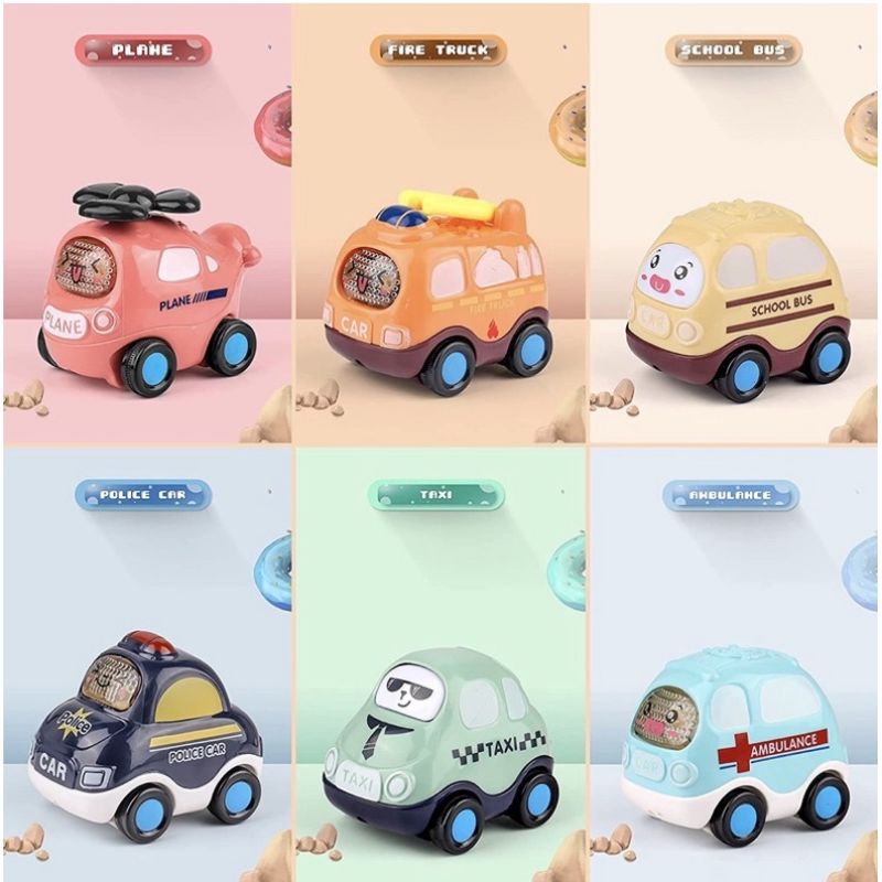 inertia car set baby push pull car mainan mobil dan playmat1