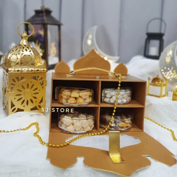 

AKSESORIS BOX CANTIK HAMPERS KUE KERING LEBARAN IDUL FITRI MASJID DGRR65416