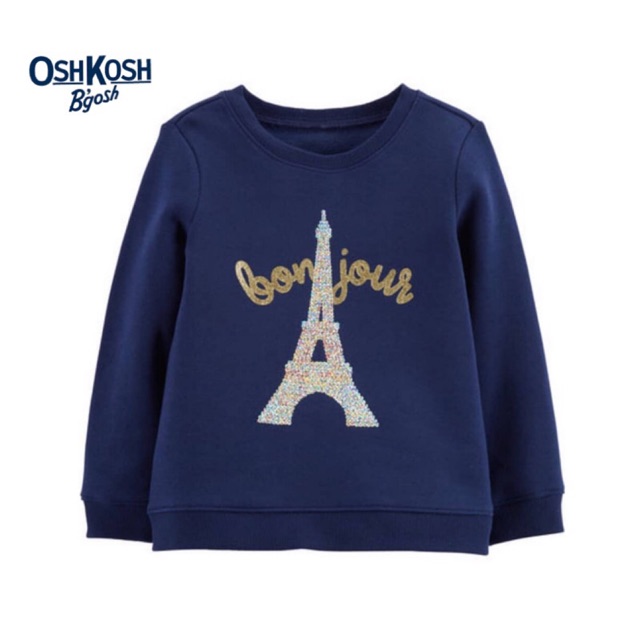 Sweater jaket oshkosh anak original navy bonjour