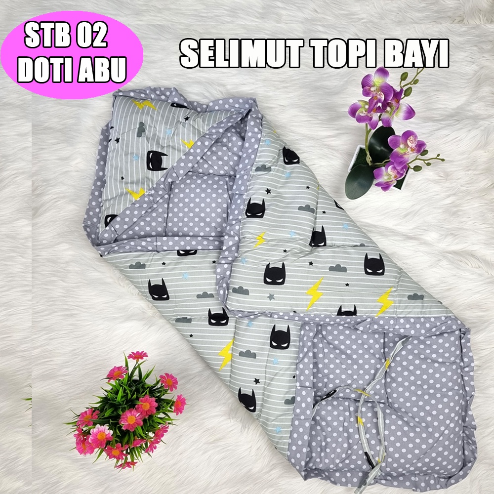 PAS ONLINE - SELIMUT TOPI BAYI+TAS MIKA