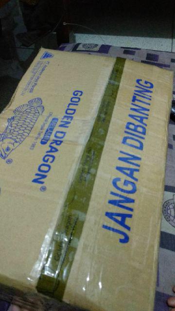 Paket New Medium Golden Dragon Melamin Set