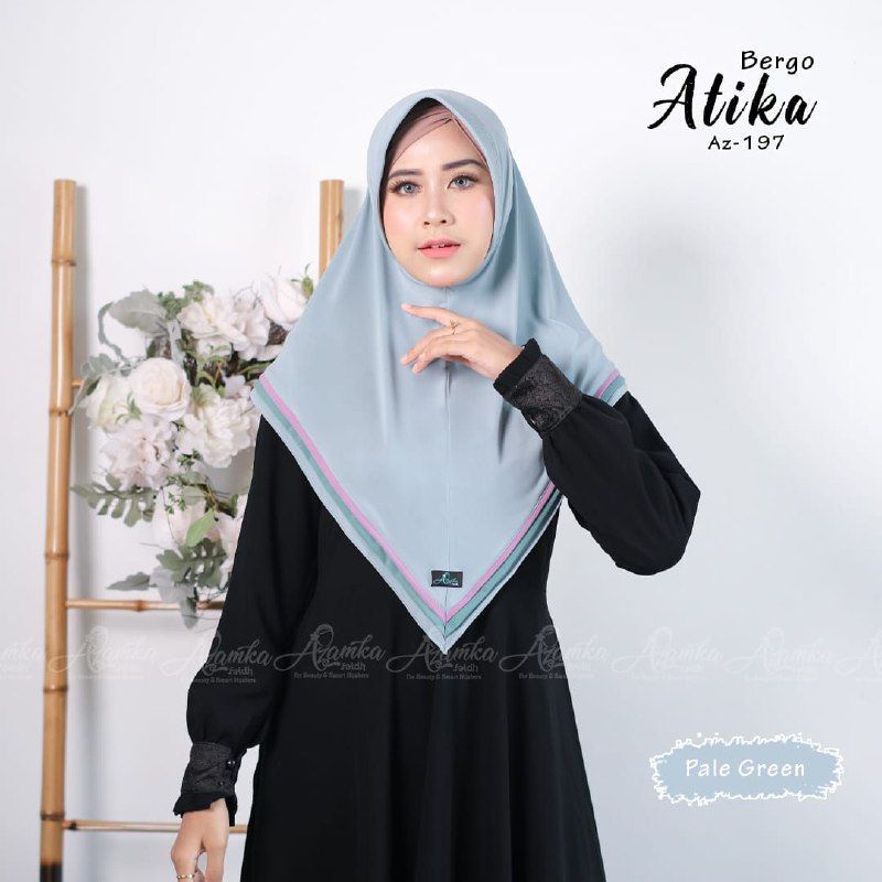 Azamka hijab bergo atika