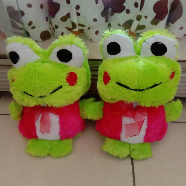 Boneka keropi bulu SIZE S MURAH