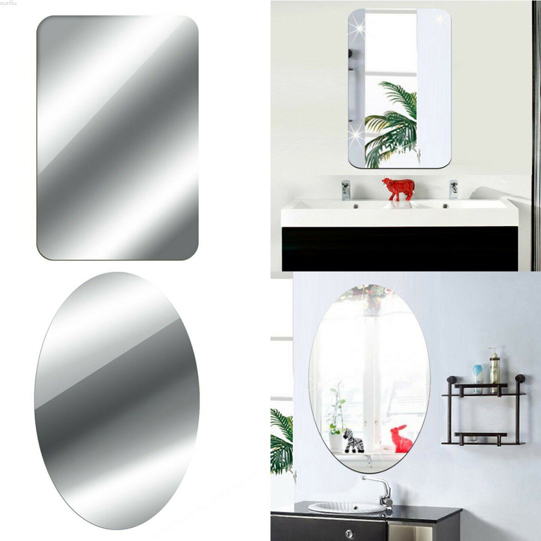 Xunliu Mirror Tile Wall Stickers Self Adhesive Stick On Room Reflective Bathroom Decor Shopee Indonesia Xunliu Mirror Tile Wall Stickers Self Adhesive Stick On Room Reflective Bathroom Decor Shopee Indonesia