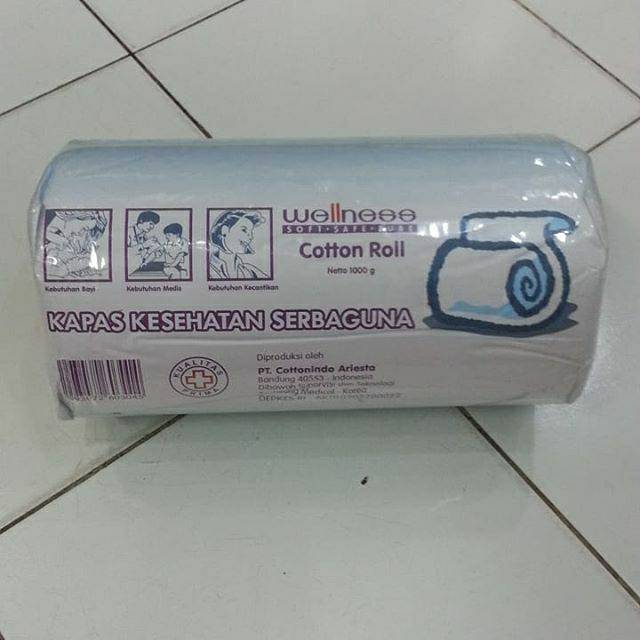 Kapas Gulung Wellness Cotton Roll 1000gr