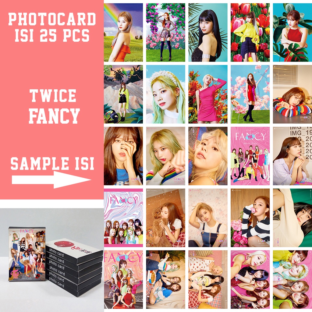 Photocard twice isi 25sheet