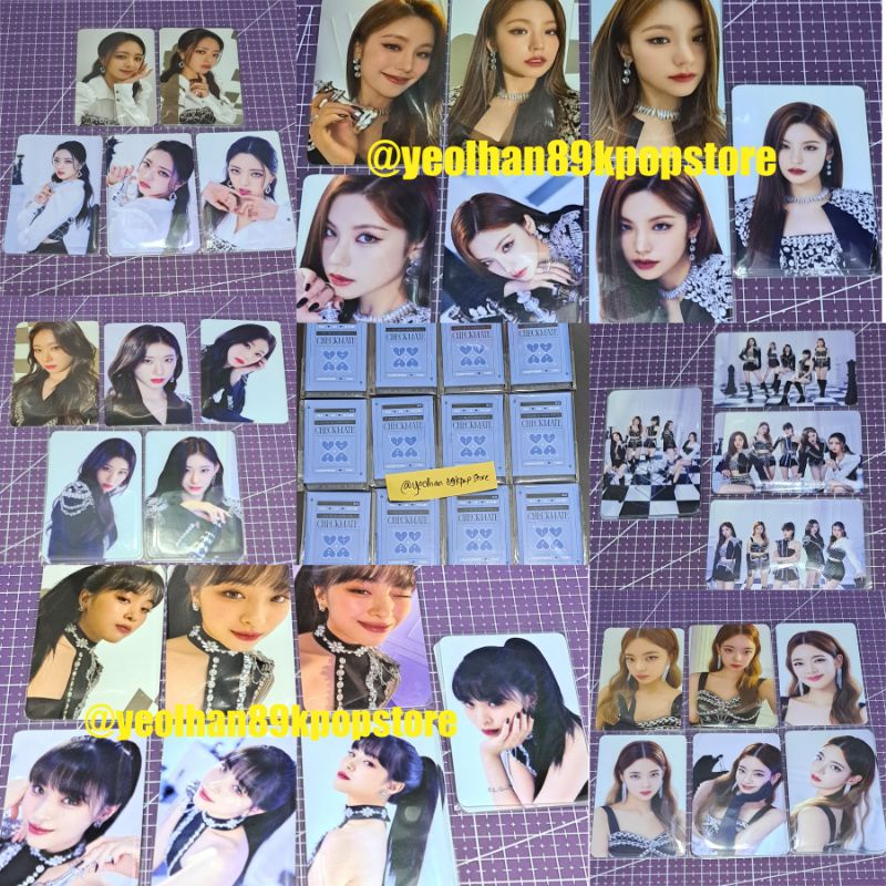 [READY STOCK OFFICIAL ] ITZY TRADING CARD CHECKMATE
